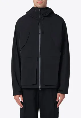 3-Layer Shell Hooded Jacket