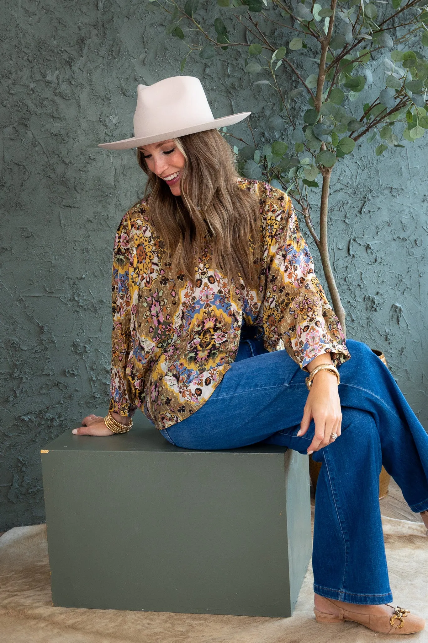 Addison Blouse | Tribal - FINAL SALE
