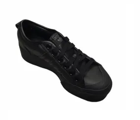 Adidas scarpa sneakers con zeppa da donna Nizza Platform FW0266 nero