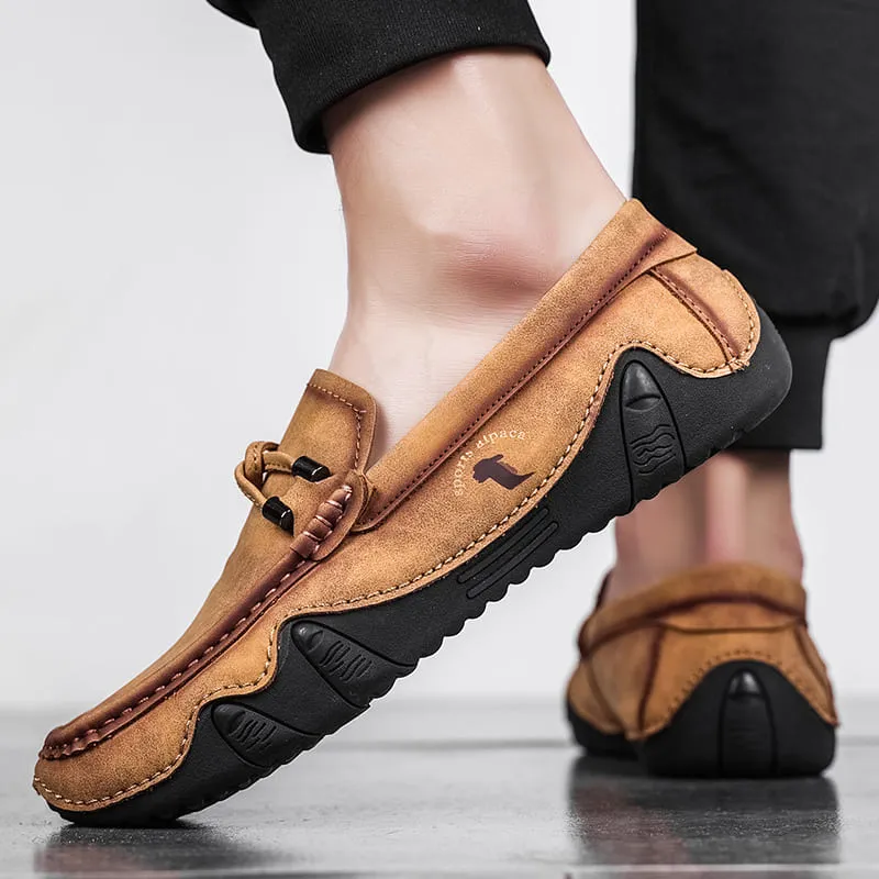Alpaca Leather Sport Loafers