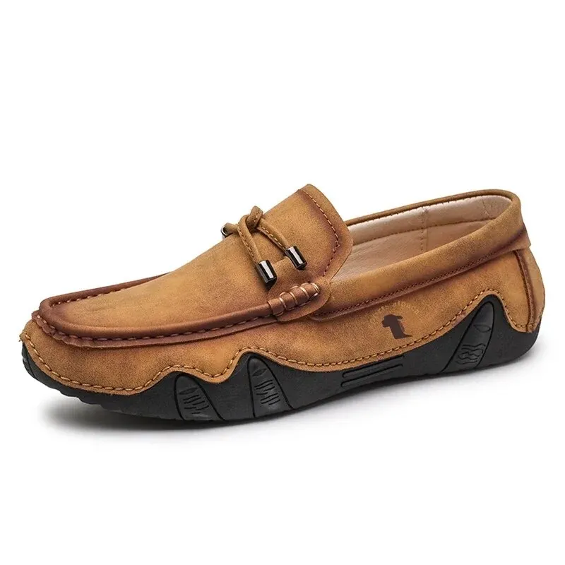 Alpaca Leather Sport Loafers