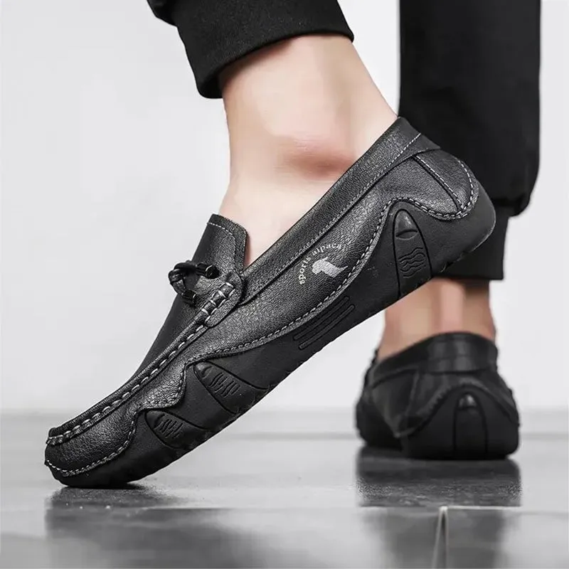 Alpaca Leather Sport Loafers
