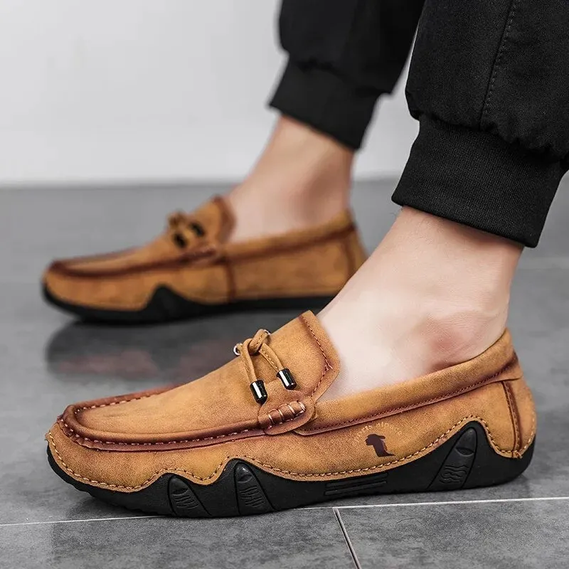 Alpaca Leather Sport Loafers