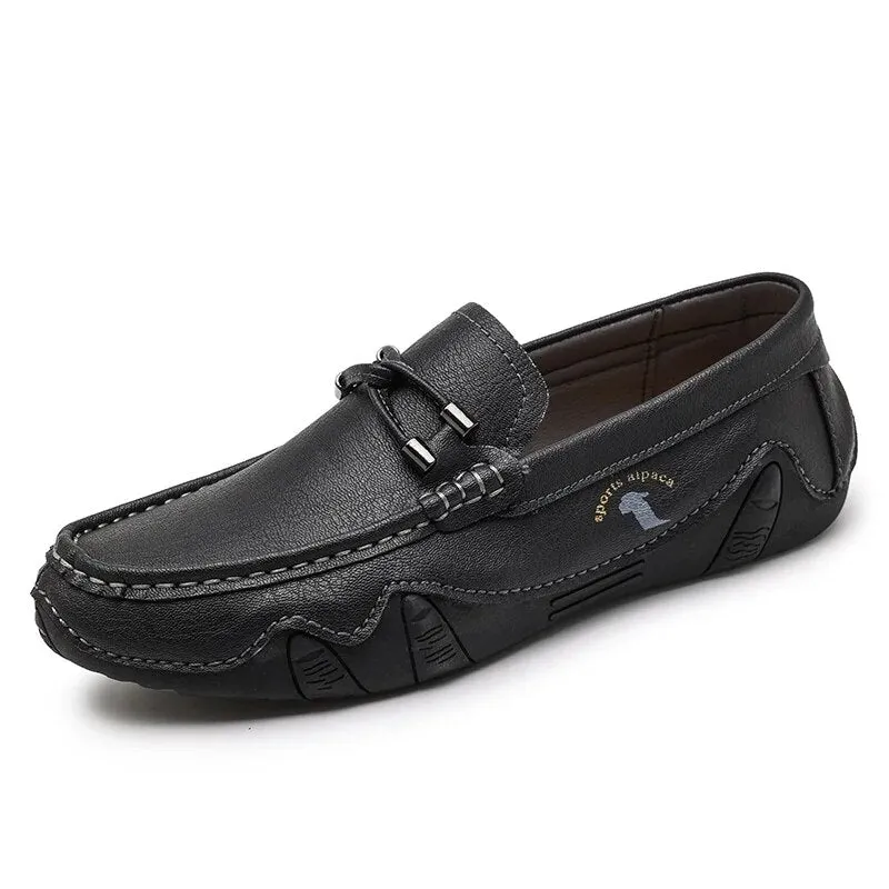 Alpaca Leather Sport Loafers