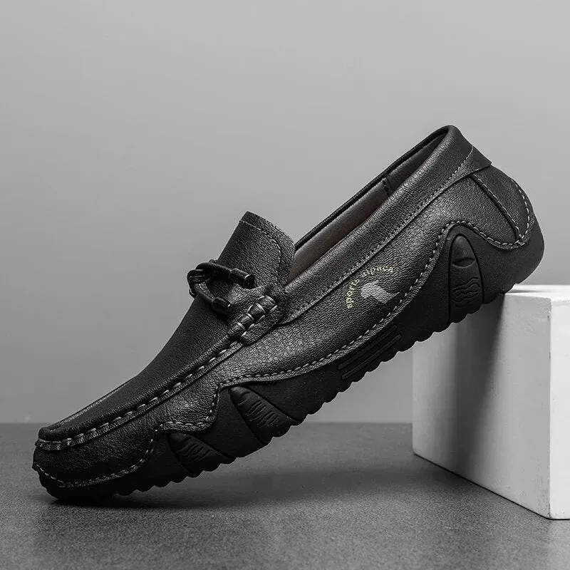 Alpaca Leather Sport Loafers