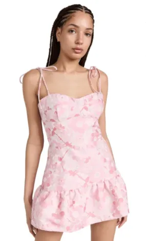 Amanda Uprichard Pink Floral Skort Dress