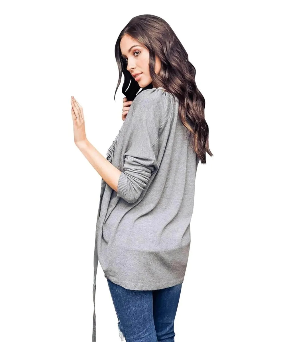 Ballerina Tie Cardigan