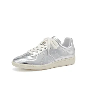 BeauToday Retro Casual Sneakers with Patchwork Design for Women