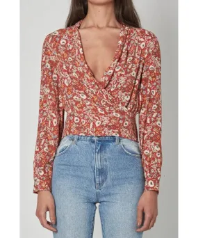 Bella Meadow Blouse Rosehip