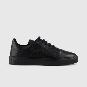 Formales Lace Up Leather Sneaker Black 4289