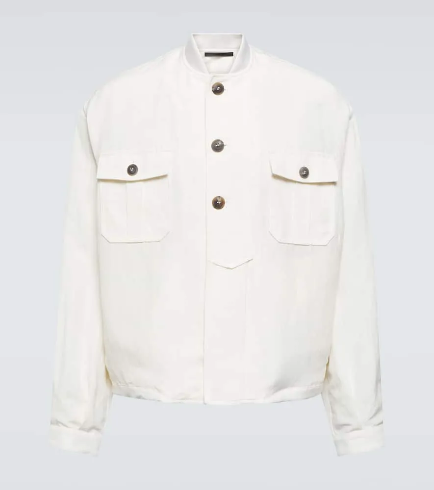 Giorgio Armani Linen and silk blazer