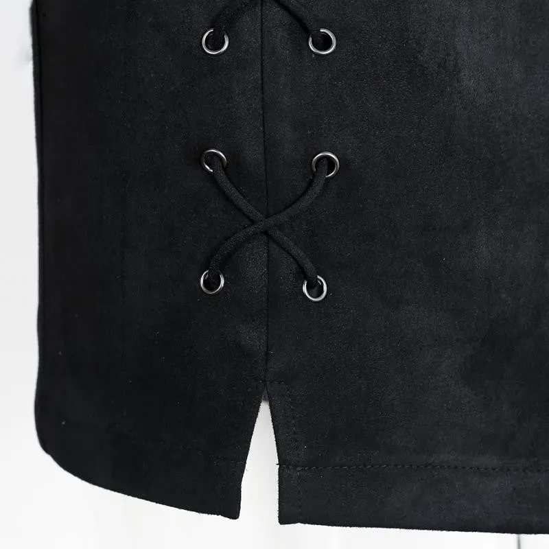 High Waist Skirt Of Cotton