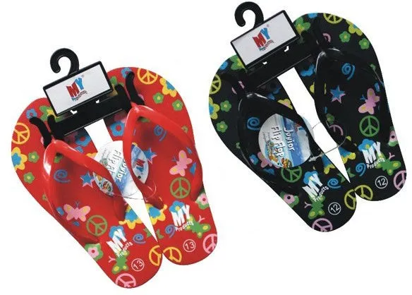 ladies assorted flip flops Case of 72