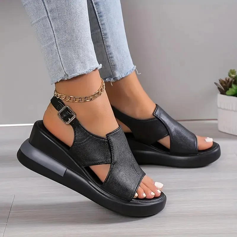 Liora - Wedge Sandals