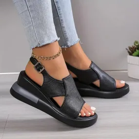 Liora - Wedge Sandals
