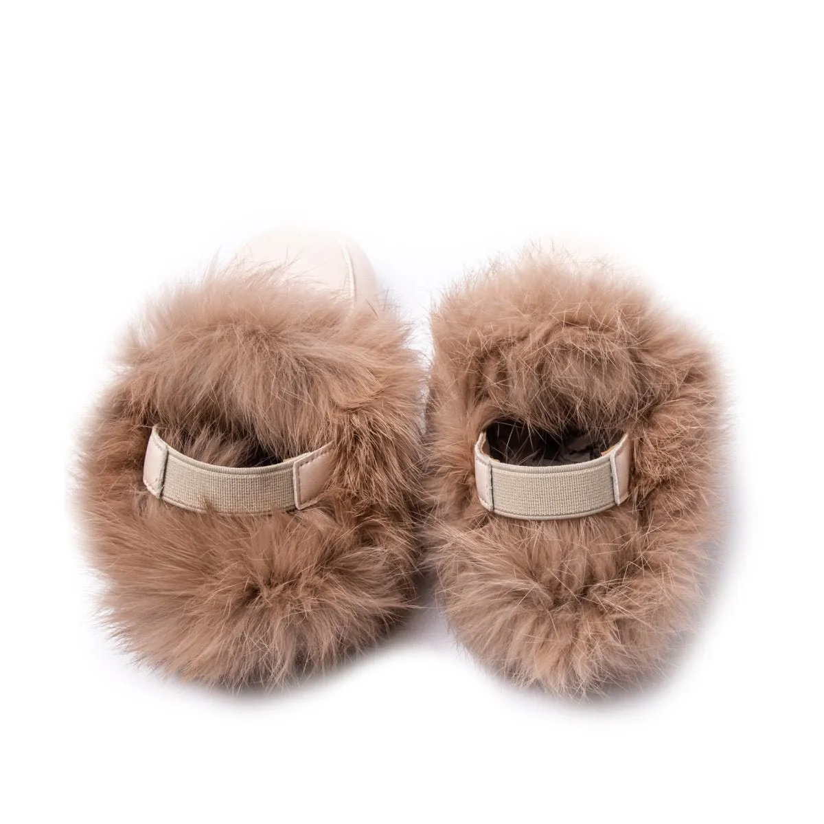 MADISON FAUX FUR SLINGBACK LOAFERS