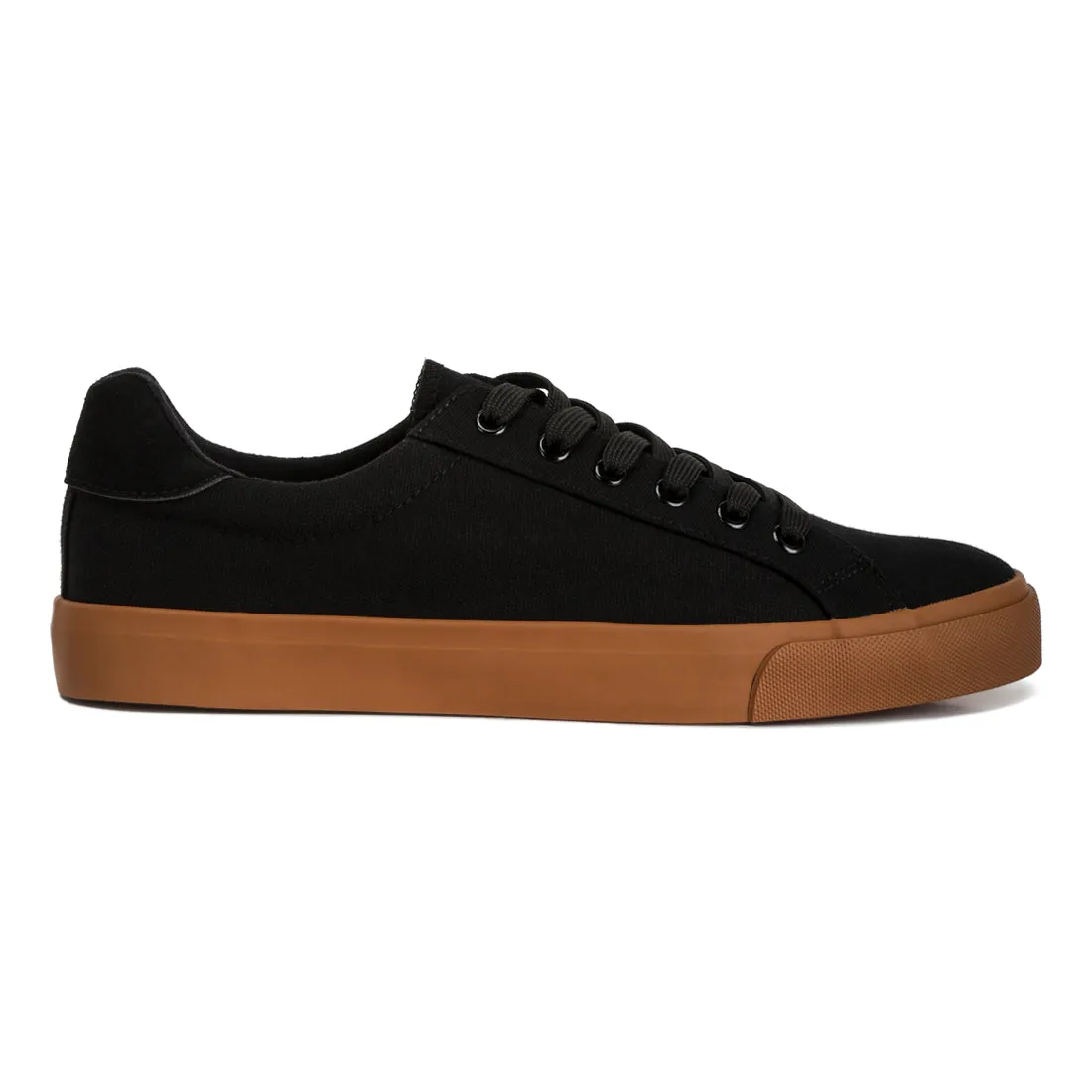 Men's Color Block Casual Canvas Sneakers