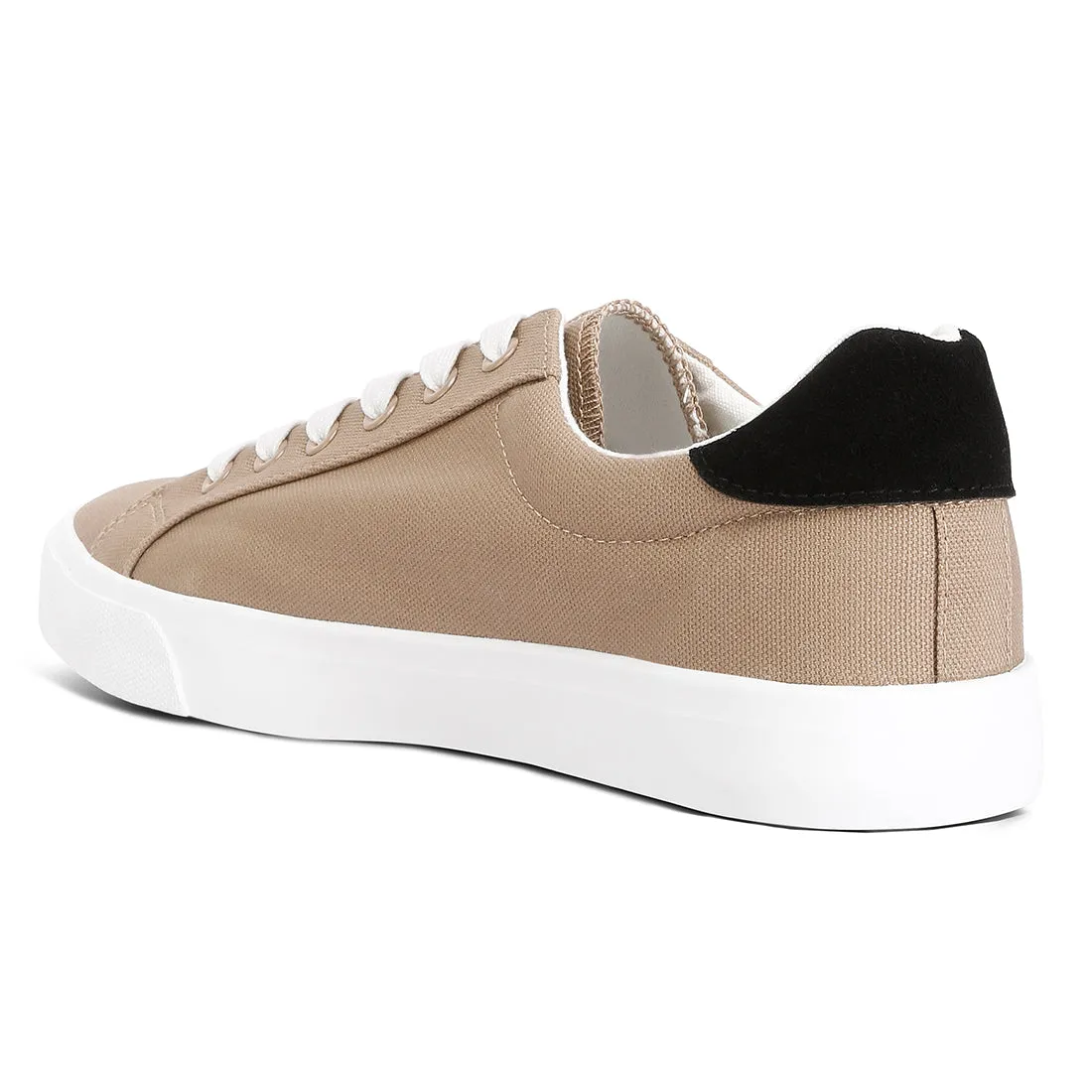 Men's Color Block Casual Canvas Sneakers
