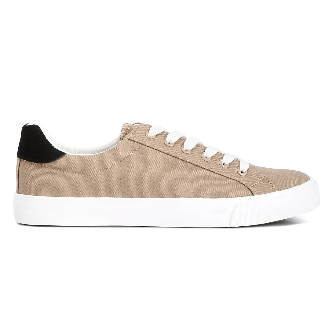 Men's Color Block Casual Canvas Sneakers