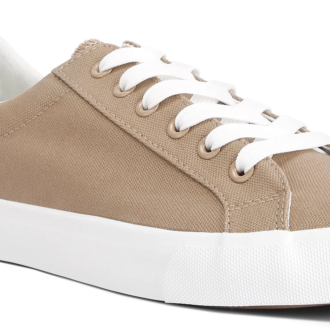 Men's Color Block Casual Canvas Sneakers