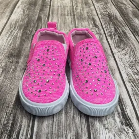 NEW Swiggles Toddler Slip on Casual Sneakers Pink Sz 6