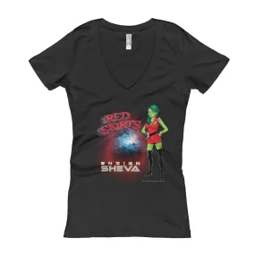 Red Skirts: Ensign Sheva Fitted V-Neck T-Shirt