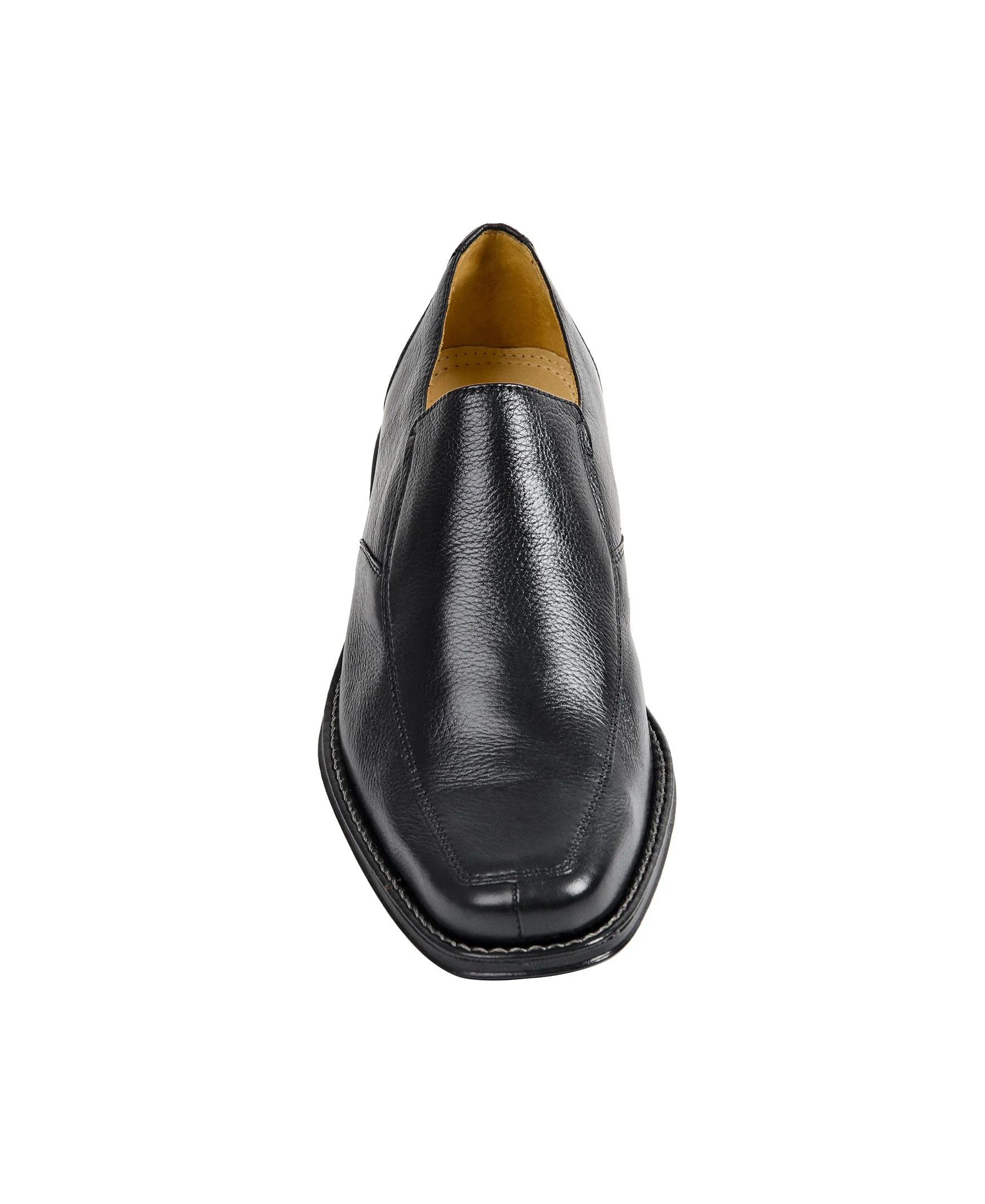 Sandro Moscoloni Men's Rockford Black Genuine Leather Venetian Loafer