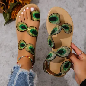 Stylish Slingback Thong Sandals