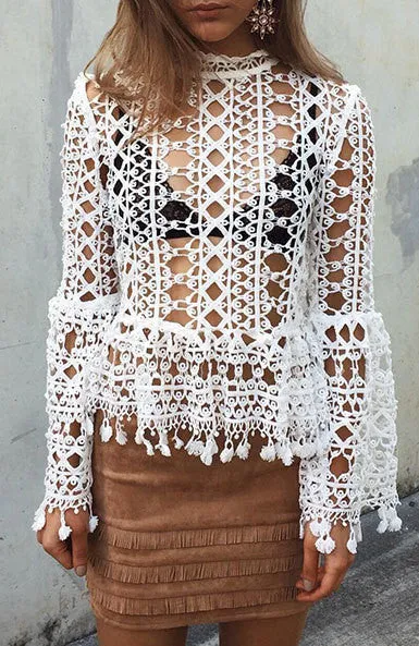 Suede Pencil Skirt In Retro Style